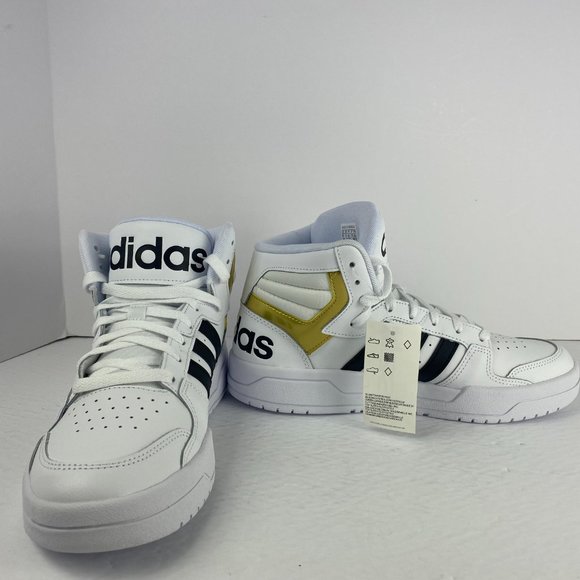 [FY4284] Adidas Entrap Mid Cloud White/Core Black - Picture 6 of 11